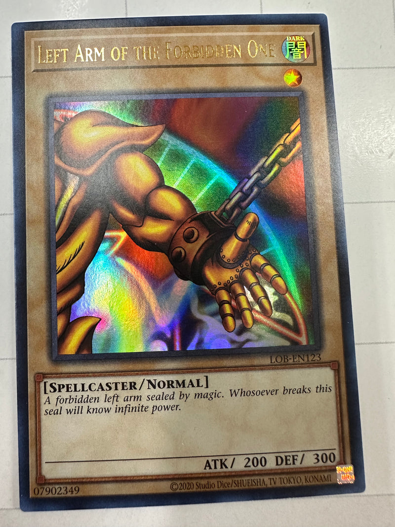 Left Arm of the Forbidden One - Legend of Blue Eyes White Dragon (25th Anniversary Edition) LOB-EN123