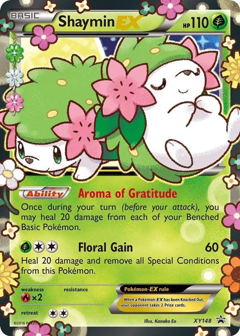 Shaymin EX - XY Promos (PR) Lightly Played