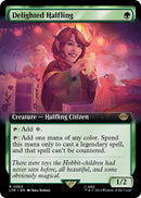 Delighted Halfling (Extended Art) - Universes Beyond: The Lord of the Rings: Tales of Middle-earth (LTR)