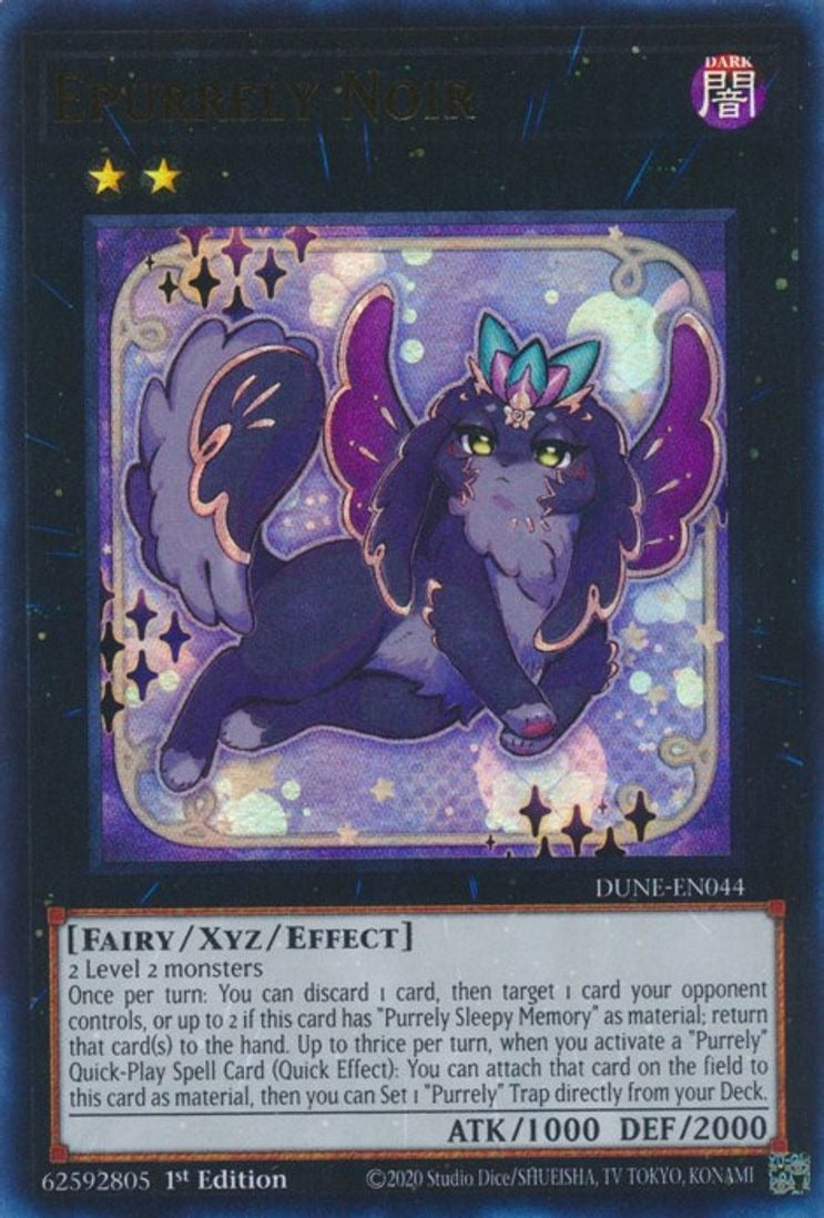 Epurrely Noir - Duelist Nexus Ultra rare DUNE-EN044