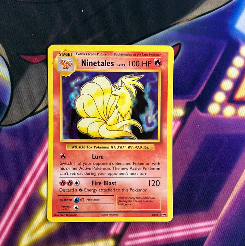 Ninetales - 15/108 (XY Evolutions) - Deck Exclusives (PR)