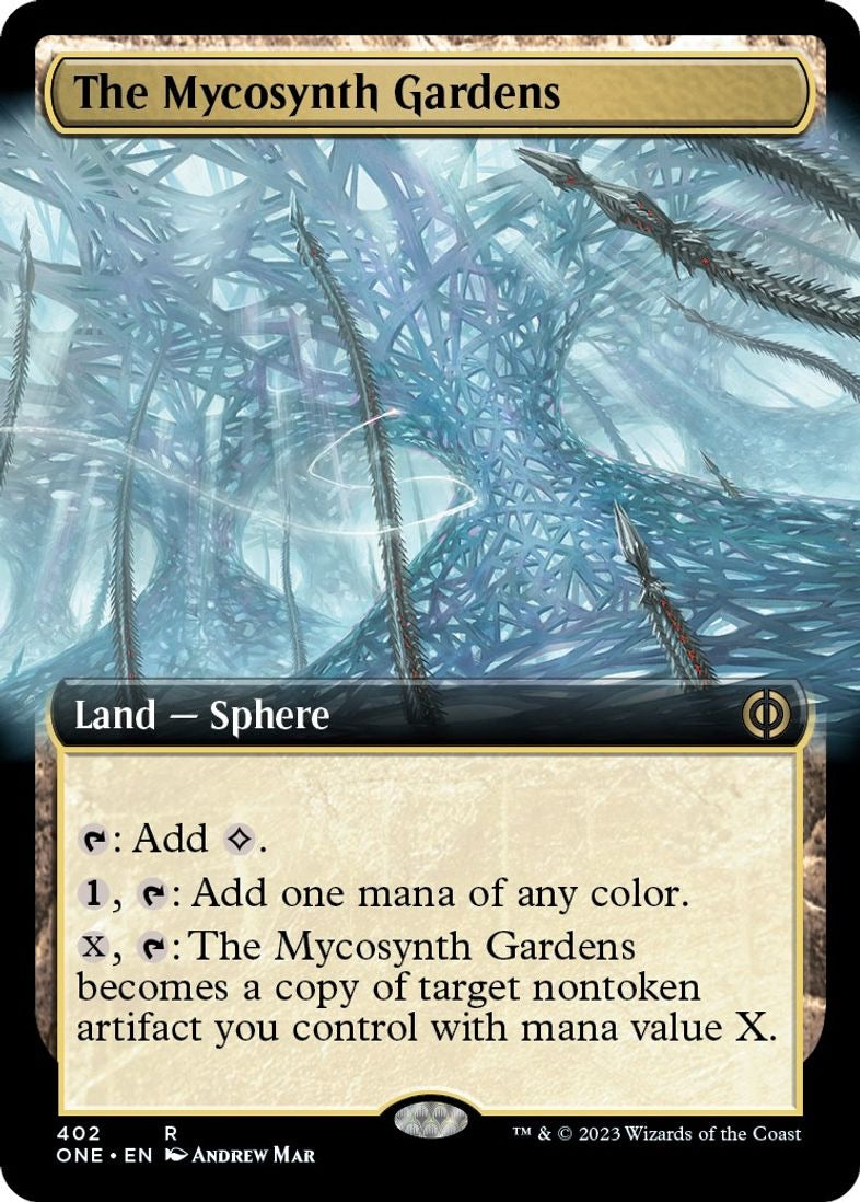 The Mycosynth Gardens (Extended Art) - Phyrexia: All Will Be One (ONE)