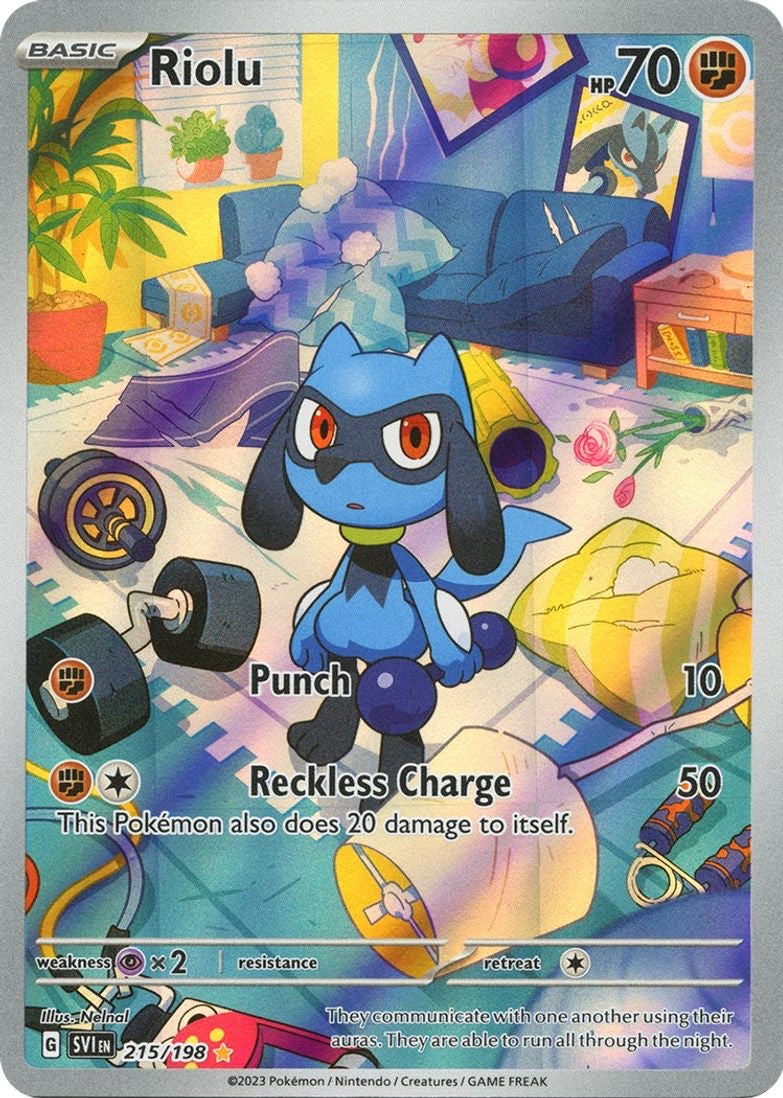 Riolu - 215/198 - SV01: Scarlet & Violet Base Set (SV01)