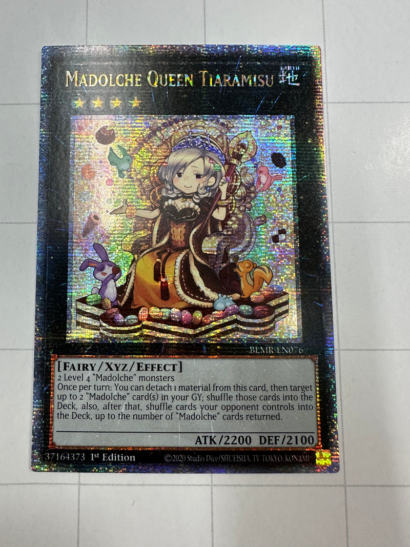 Madolche Queen Tiaramisu [Quarter Century Rare] BLMR-EN076