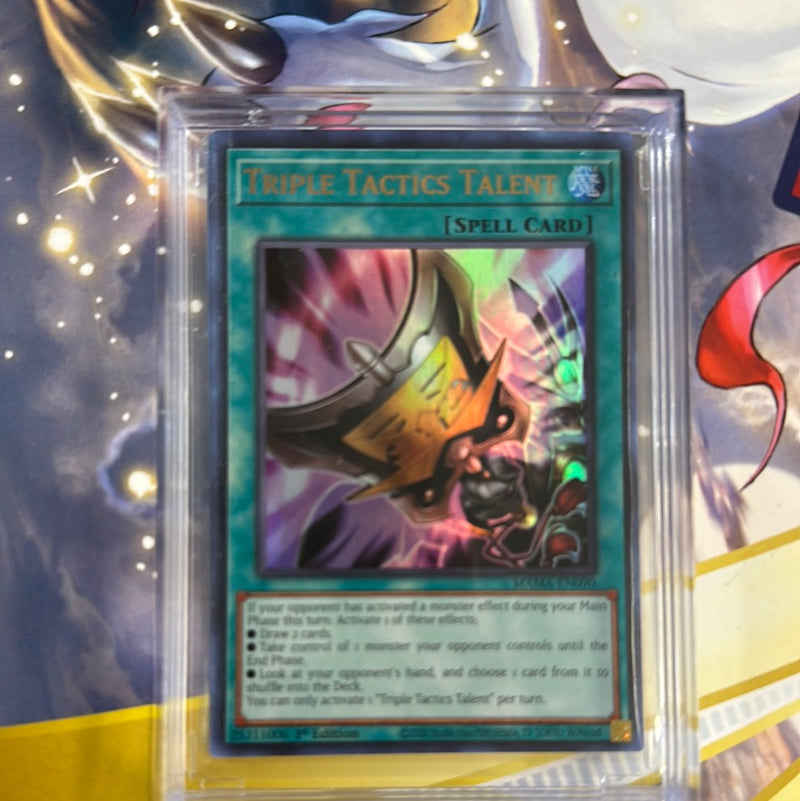 Triple Tactics Talent MAMA-EN090 Ultra Rare 1st Edition NM