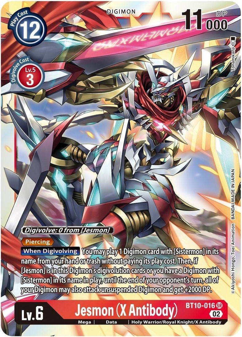Jesmon (X Antibody) - Xros Encounter BT10-016 SR