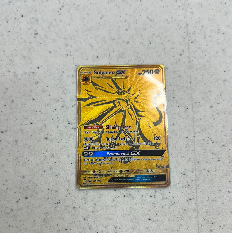 Solgaleo GX - SM104a - SM Promos (SMP)
