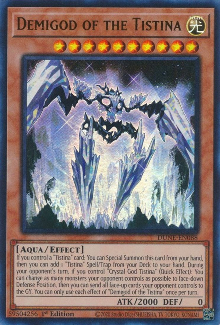 Demigod of the Tistina - Duelist Nexus Ultra Rare DUNE-EN088