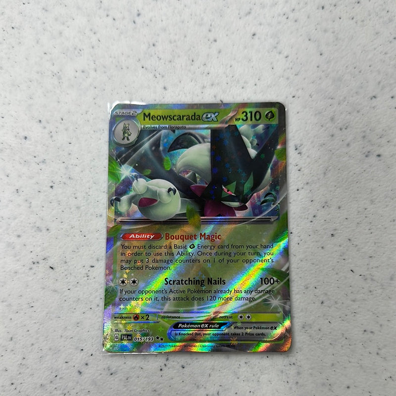 Meowscarada ex - 015/193 - SV02: Paldea Evolved (SV02)