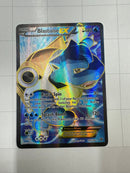Blastoise EX 142/146 Full Art Holo Ultra Rare Pokemon Card Near Mint
