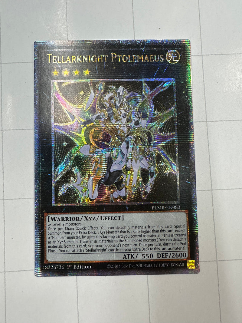 Tellarknight Ptolemaeus (Quarter Century Secret Rare) - Battles of Legend: Monstrous Revenge BLMR-EN083