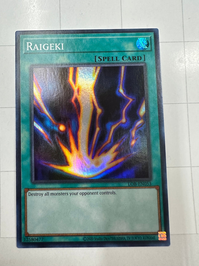 Raigeki - Legend of Blue Eyes White Dragon (25th Anniversary Edition) LOB-EN053