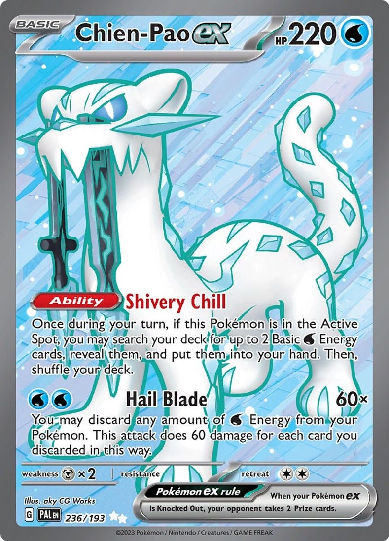 Chien-Pao ex - 236/193 - SV02: Paldea Evolved (SV02)