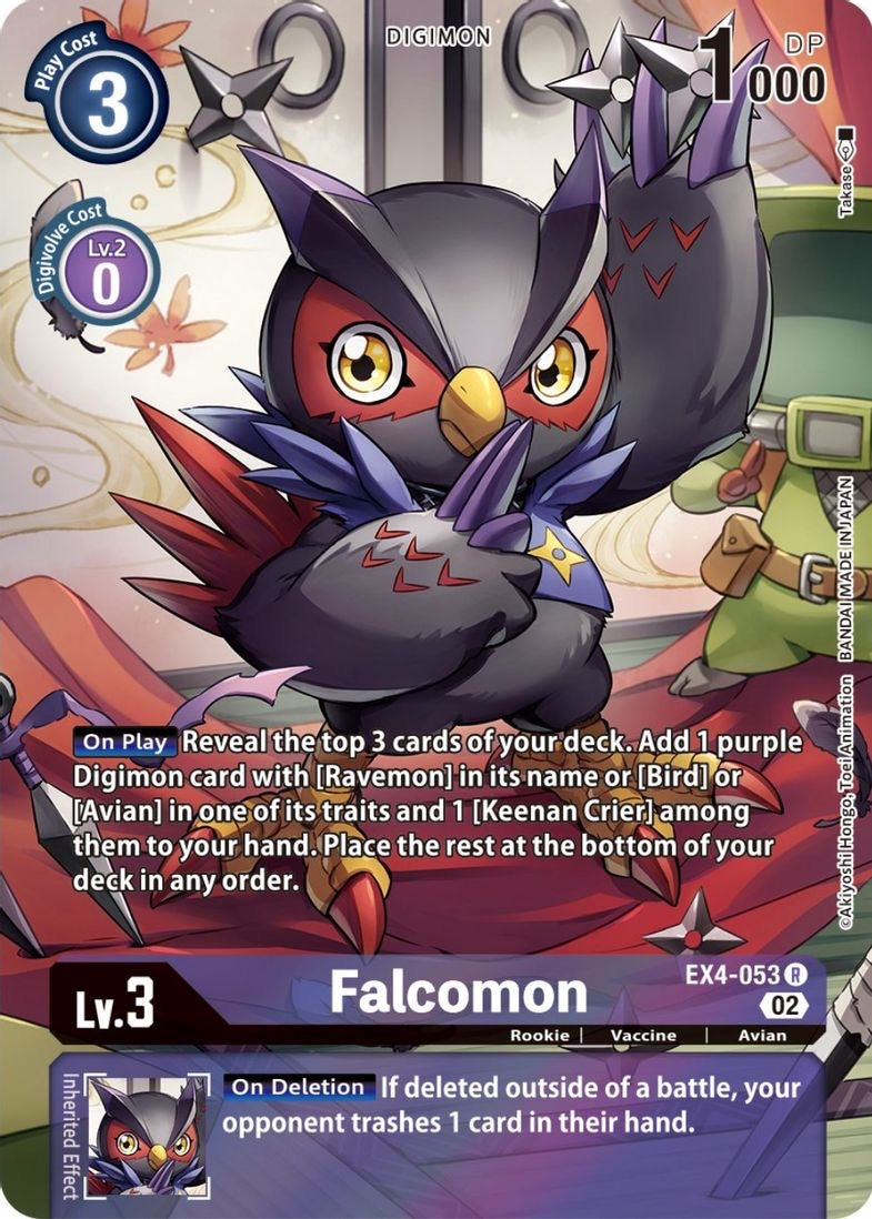 Falcomon (Alternate Art) - Alternative Being Booster EX4-053