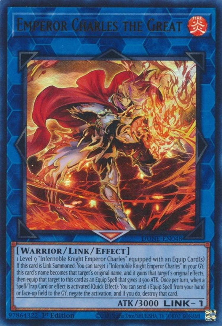 Emperor Charles the Great - Duelist Nexus Ultra rare DUNE-EN048