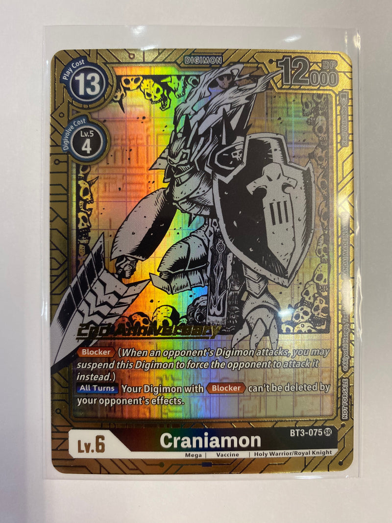 Craniamon (2nd Anniversary Card Set) - Release Special Booster (BT01-03)