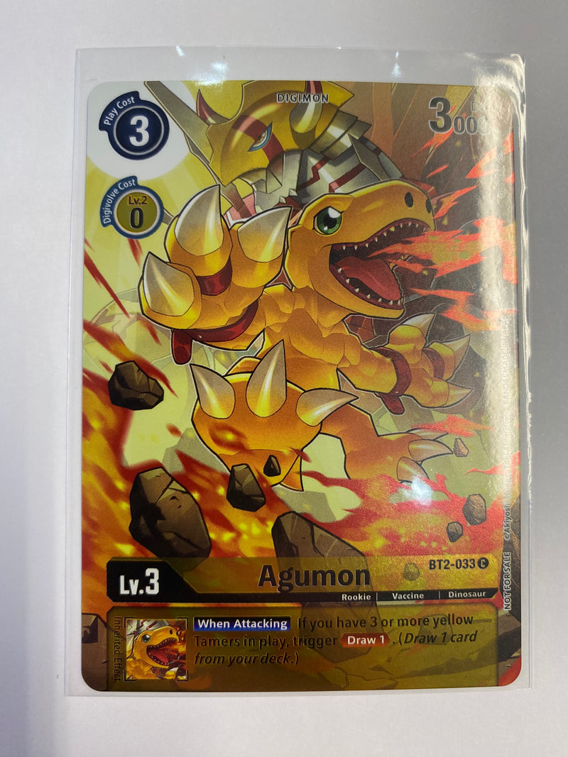 Agumon - BT2-033 (Tamer's Evolution Box 2) - Release Special Booster ( Agumon - BT2-033 (Tamer's Evolution Box 2) - Release Special Booster (