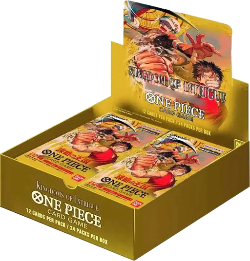 One Piece Card Game Kingdoms of Intrigue 12 Boxes Case OP04 Brand New IN STOCK