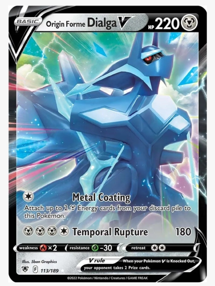 Origin Forme Dialga V - SWSH10: Astral Radiance (SWSH10) 113/189
