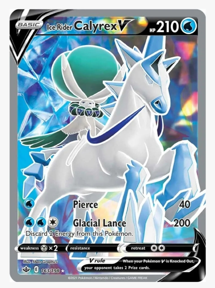 Ice Rider Calyrex V (Full Art) - SWSH06: Chilling Reign (SWSH06)