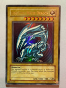 Yugioh Blue Eyes White Dragon SDK-001 Unlimited Ultra Rare Near Mint