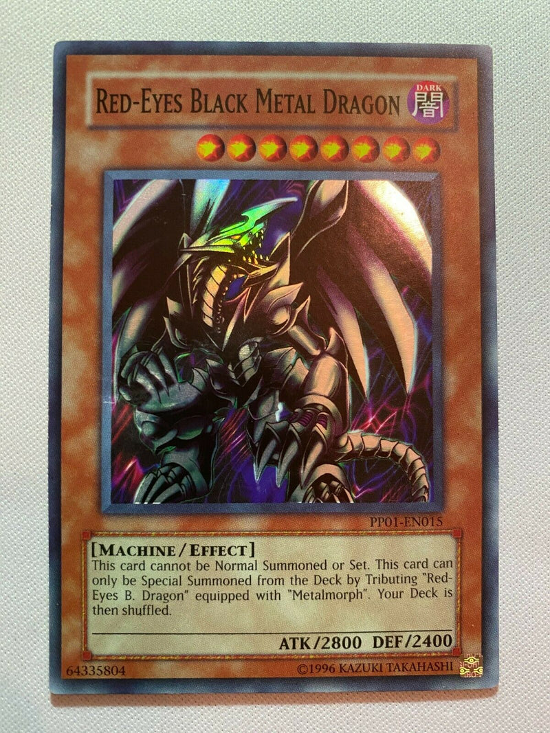 Yugioh Red-Eyes Black Metal Dragon PP01-EN015 Super Rare Near Mint Yugioh Red-Eyes Black Metal Dragon PP01-EN015 Super Rare Near Mint