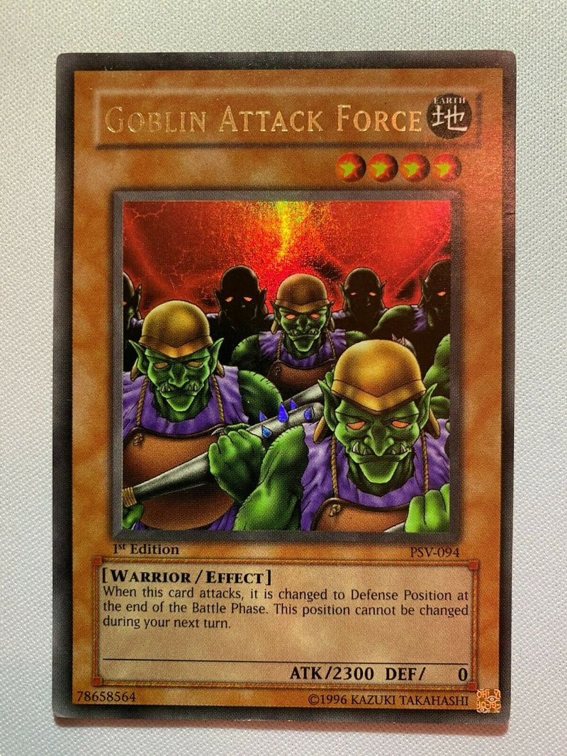 Yugioh Goblin Attack Force PSV-094 1st Edition Ultra Rare Near Mint