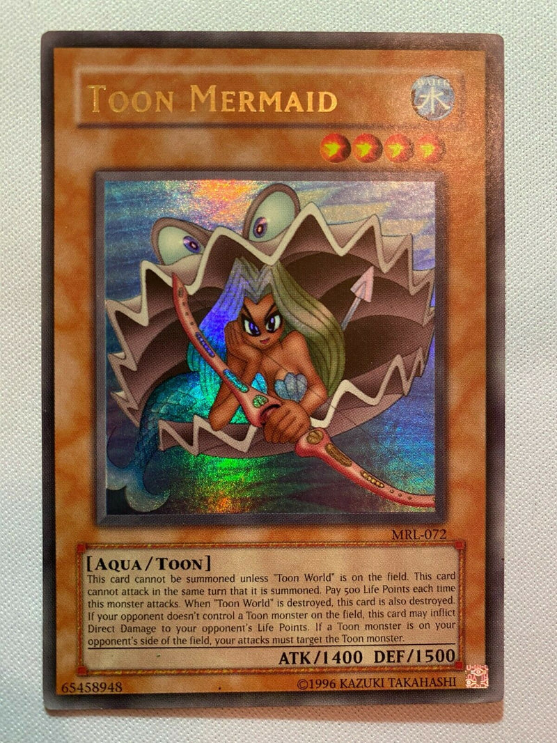 Yugioh Toon Mermaid MRL-072 Unlimited Ultra Rare Near Mint