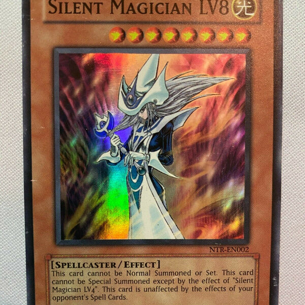 Yugioh Silent Magician LV8 NTR-EN002 Unlimited Super Rare