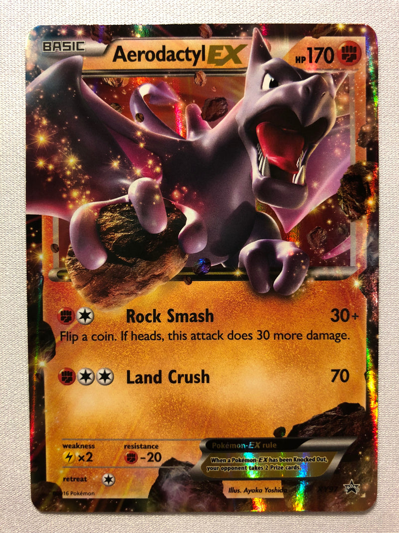 Aerodactyl EX XY97 XY Black Star Promo Holo Ultra Rare Pokemon Card Ne Aerodactyl EX XY97 XY Black Star Promo Holo Ultra Rare Pokemon Card Ne