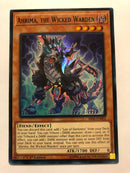 Yugioh Ahrima, the Wicked Warden SR06-EN002 Super Rare 1st Edition Near Mint