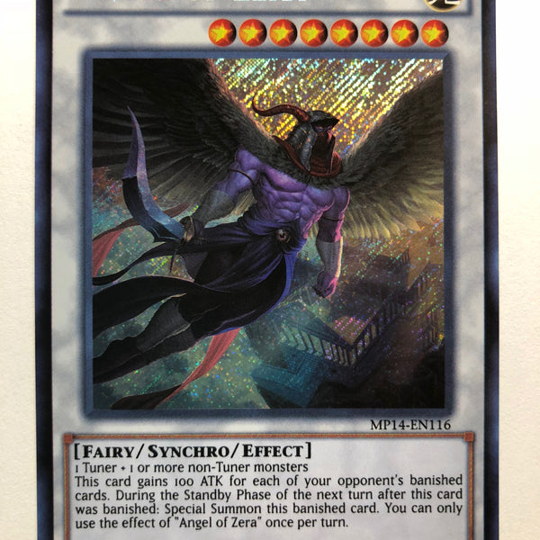 Yugioh Angel of Zera MP14-EN116 Secret Rare 1st Edition Near Mint
