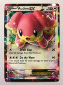 Audino EX 84/124 Ultra Rare Pokemon TCG Card