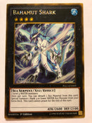 Yugioh Bahamut Shark PGL3-EN069 1st Edition Gold Rare Near Mint