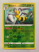 Beedrill 003/185 Reverse Holo Rare Vivid Voltae Pokemon Card Near Mint