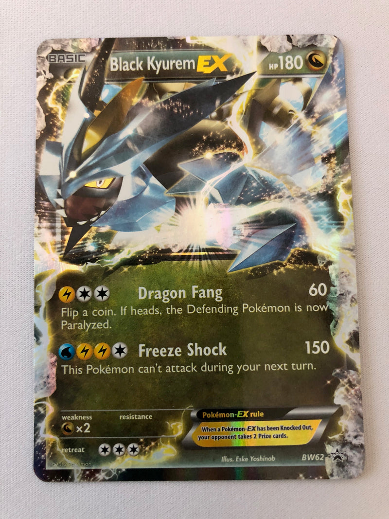 Black Kyurem EX BW62 Holo Ultra Rare Pokemon Card Near Mint Black Kyurem EX BW62 Holo Ultra Rare Pokemon Card Near Mint