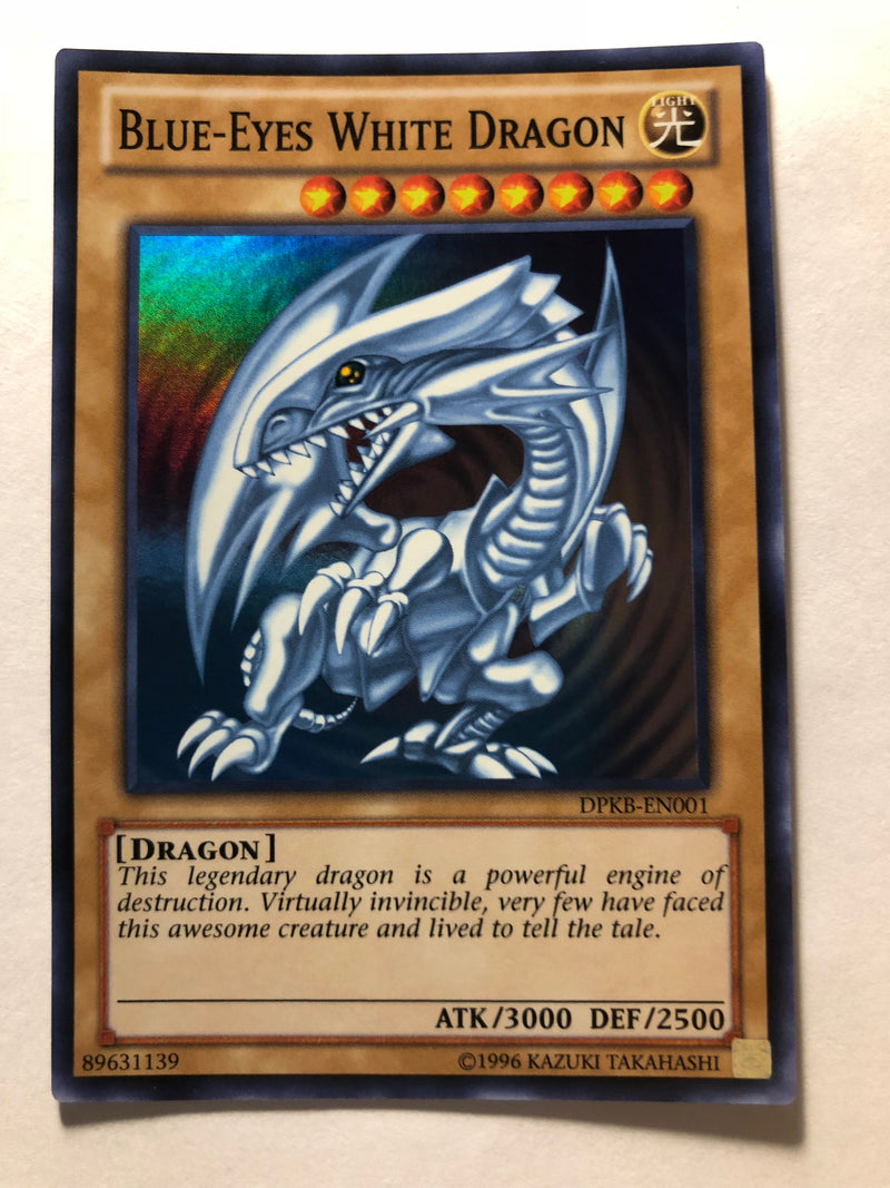 Yugioh Blue-Eyes White Dragon DPKB-EN001 Super Rare Unlimited Edition