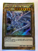 Yugioh Blue-Eyes White Dragon MVP1-ENGV4 Limited Edition Gold Secret Rare NM