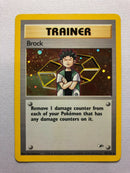 Brock 15/132 Gym Heroes Set Holo Rare Pokemon Card Near Mint
