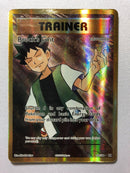 Brock's Grit 107/108 Full Art Holo Ultra Rare XY Evolutions Pokemon Card Near Mint