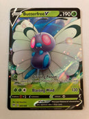 Butterfree V 001/189 S&M Darkness Ablaze Ultra Rare Pokemon Card Near Mint