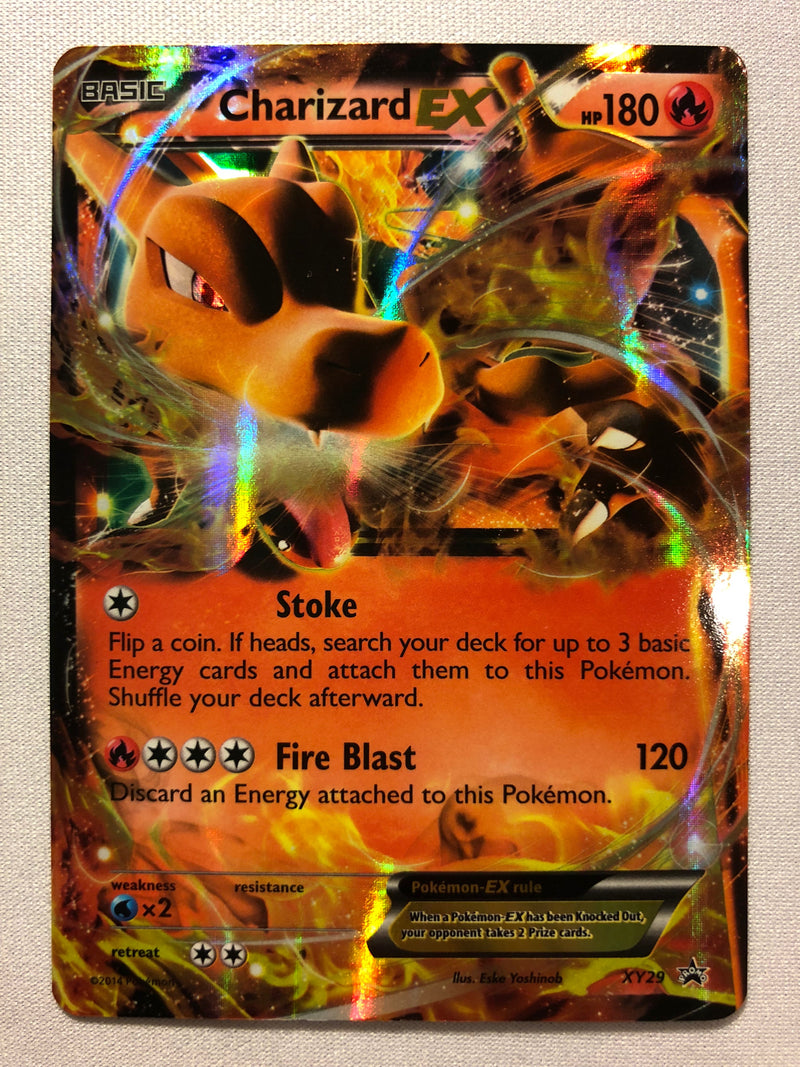 Charizard EX XY29 Black Star Pokemon Holo Rare Pokemon Card Near Mint Charizard EX XY29 Black Star Pokemon Holo Rare Pokemon Card Near Mint