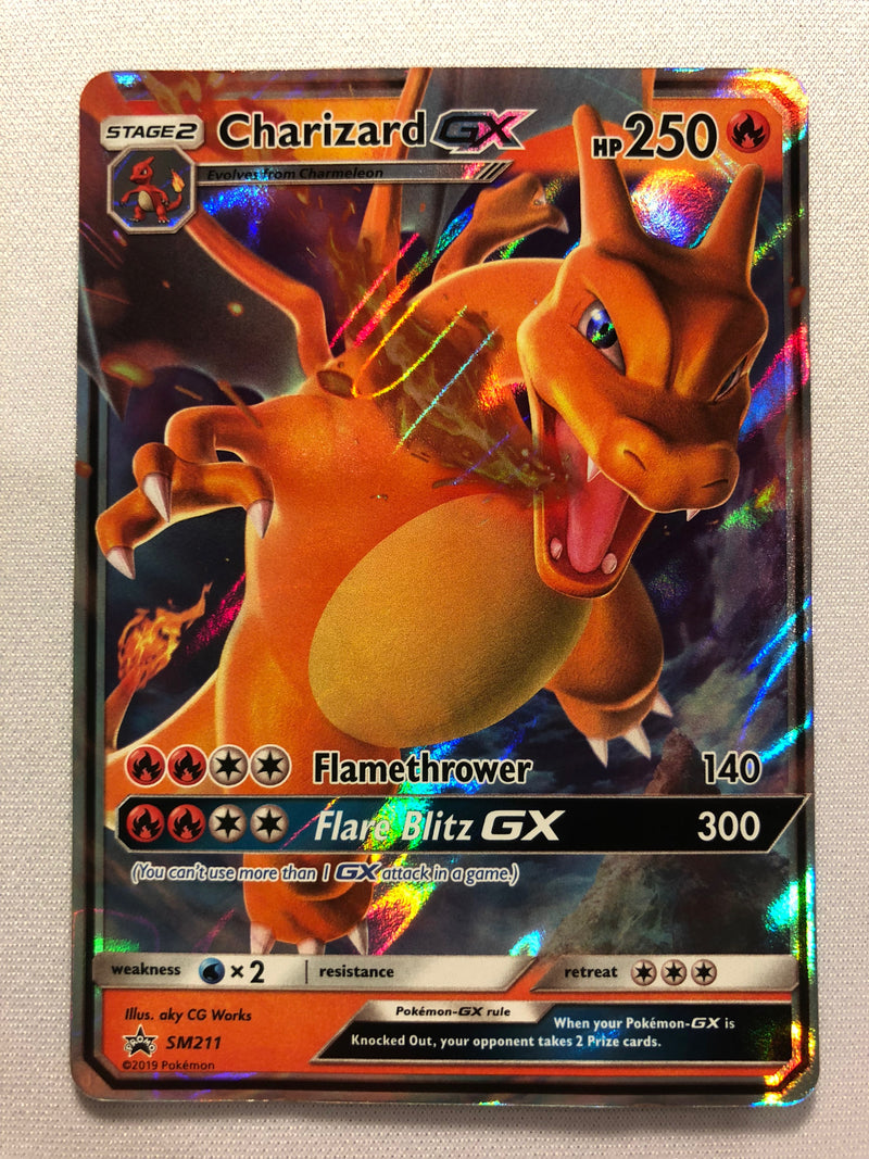Charizard GX SM211 Hidden Fates Holo Ultra Rare Pokemon Card Near Mint