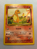 Charmander 46/102 Base Set Common Pokemon Card Near Mint