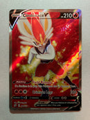 Cinderace V 178/192 Full Art Ultra Rare Holo Pokemon Rebel Clash Pokemon Card Near Mint