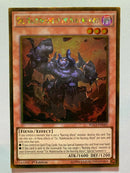 Yugioh Cir, Malebranche of the Burning Abyss PGL3-EN045 1st Edition Gold Rare Near Mint