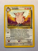 Clefable 17/64 Non-Holo Rare Jungle Set Pokemon Card Near Mint
