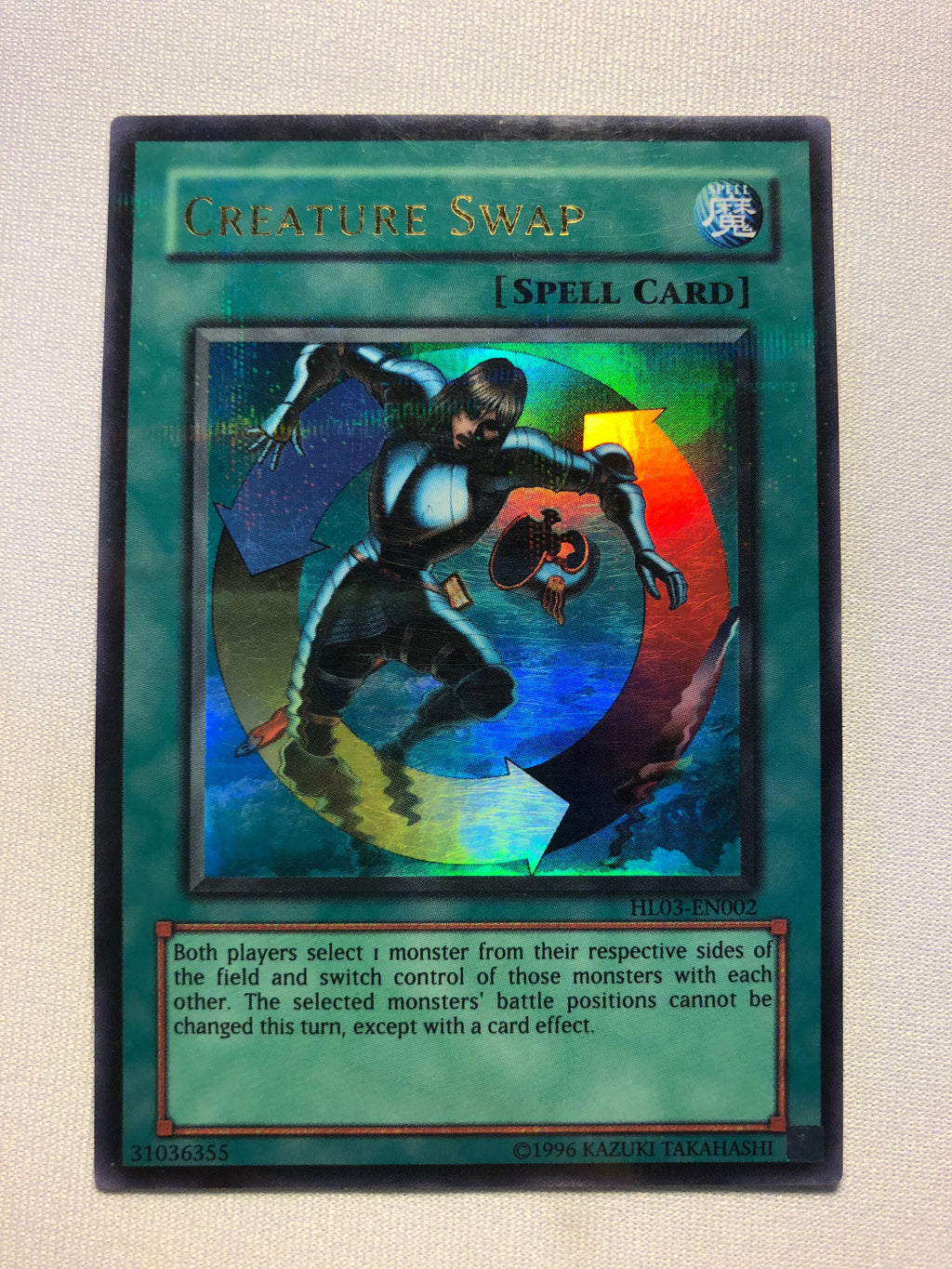 creature swap yugioh card Yugioh Creature Swap HL03-EN002 Hobby League Ultra Rare Near Mint
