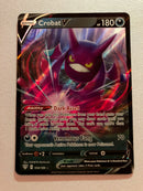 Crobat V 104/189 Holo Ultra Rare Darkness Ablaze Pokemon Card Near Mint