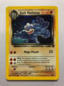 Dark Machamp 10/82 Holo Rare Team Rocket Pokemon Card Near Mint